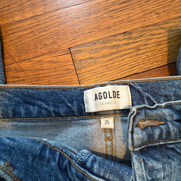 Agolde Riley Crop Jeans - Picture 4 of 6